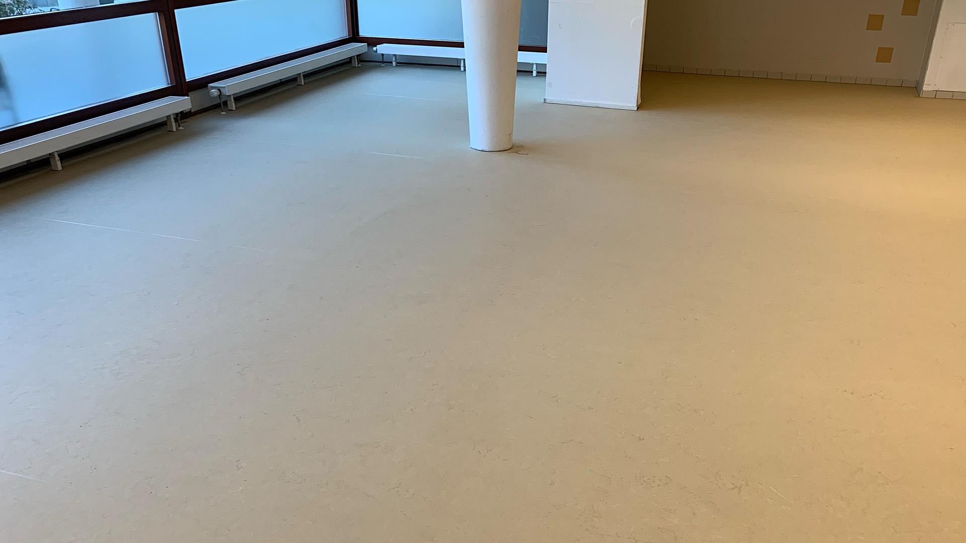 Marmoleum vloer