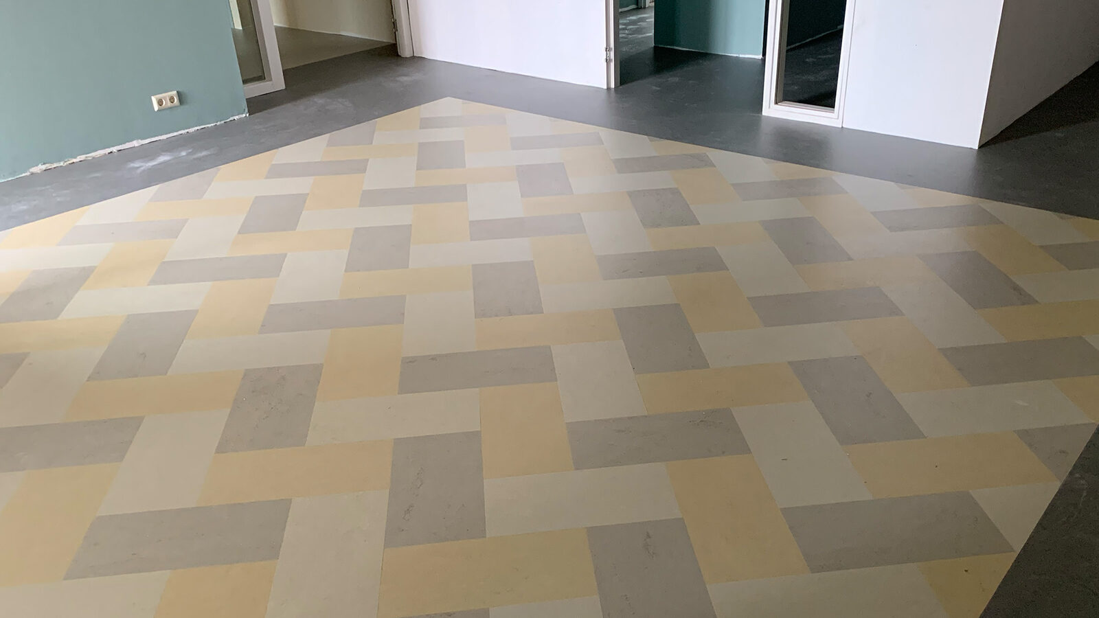 Marmoleum vloer