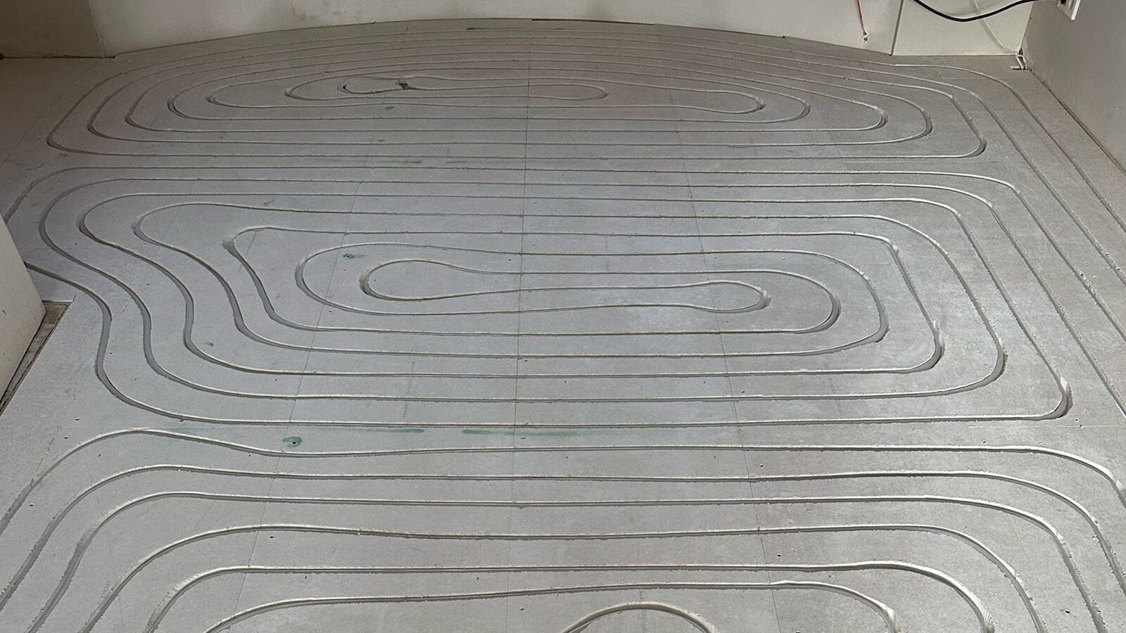 Vloerverwarming onder PVC